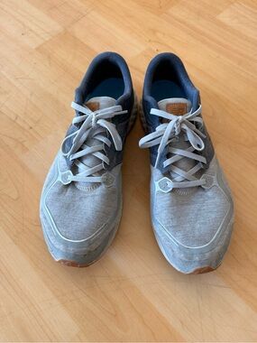 New Balance Blue and Gray Athletic Sneaker